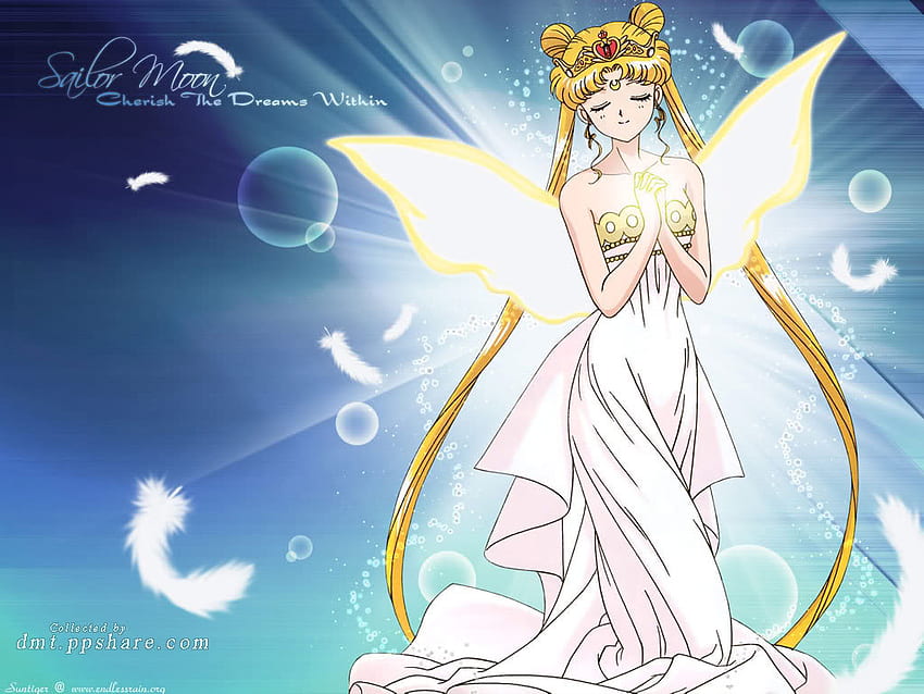 내 꿈을 소중히, Sailormoon, 귀여운, 소녀, 애니메이션 소녀, 깃털, 애니메이션, 날개, 공주, 여성 HD 월페이퍼
