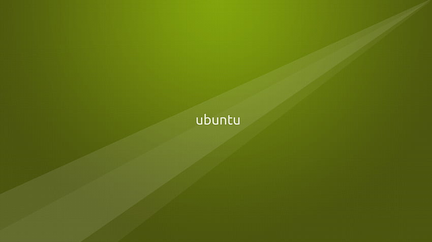 ubuntu linux, linux verde fondo de pantalla