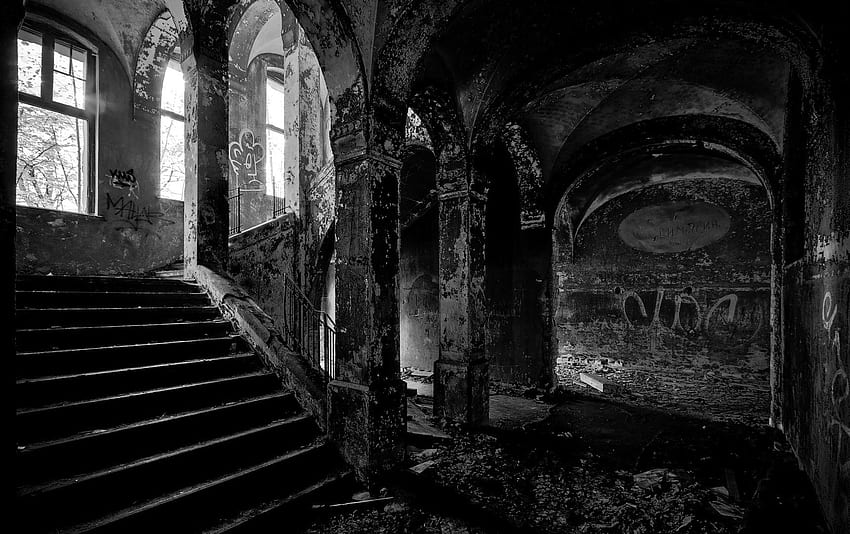 Abandoned Places, Abandoned Building HD wallpaper