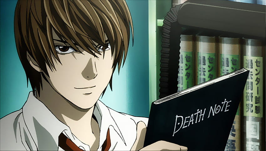 Notatnik śmierci Light Yagami. Tapeta HD