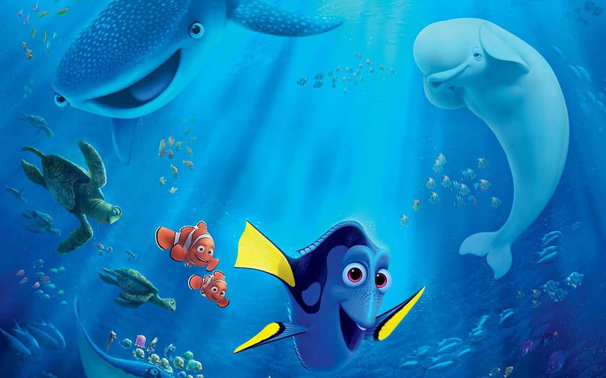 Finding Nemo , Finding Dory, Pixar Animation HD wallpaper
