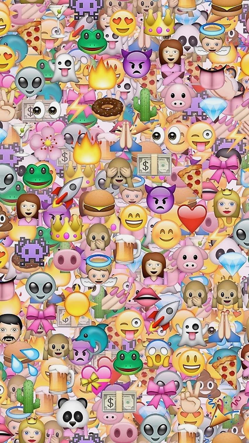 Emoji Sfondo iPhone, Emojis HD phone wallpaper