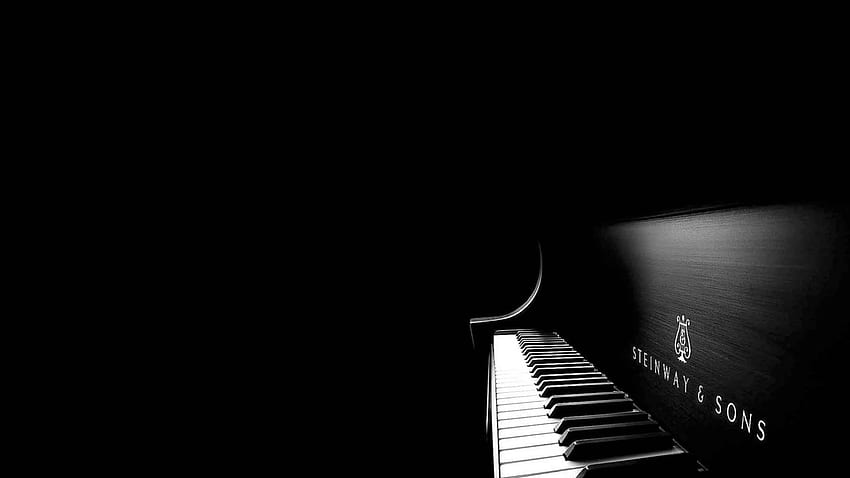 Piano music beauty black background . . 914400, 2560X1440 Black HD wallpaper
