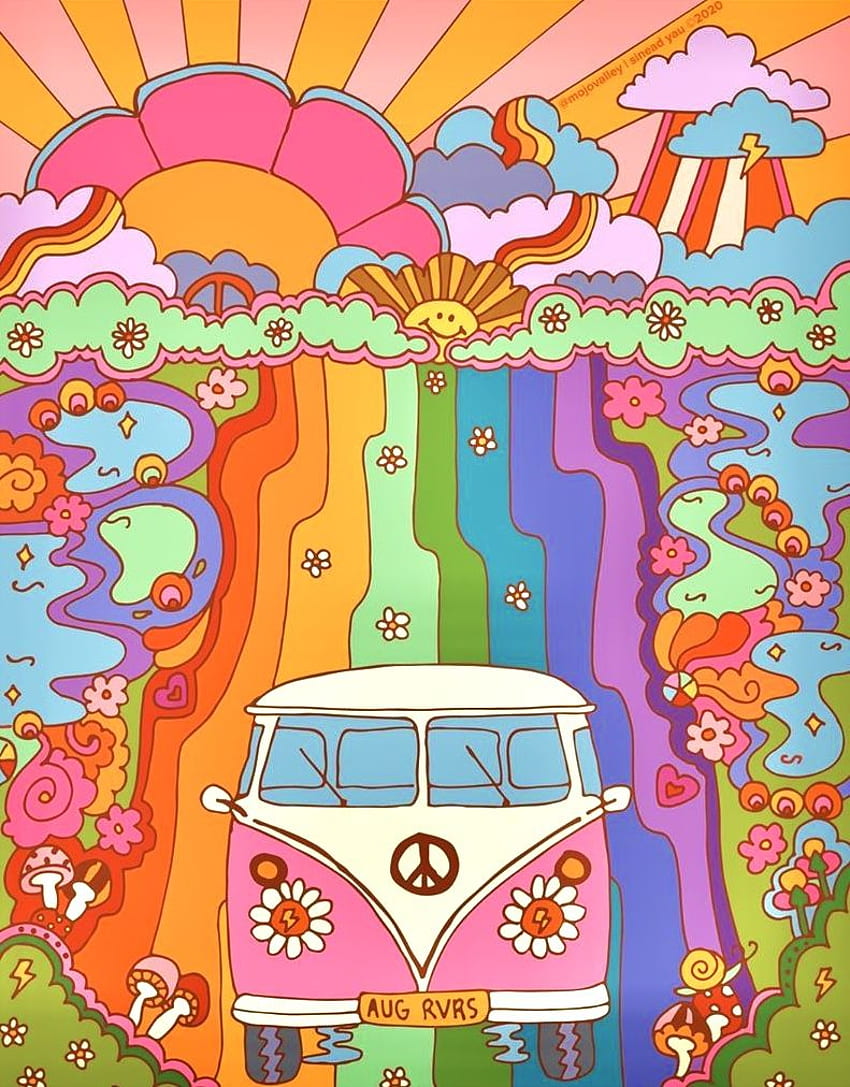 My Collage Wall, Cool Hippie HD phone wallpaper