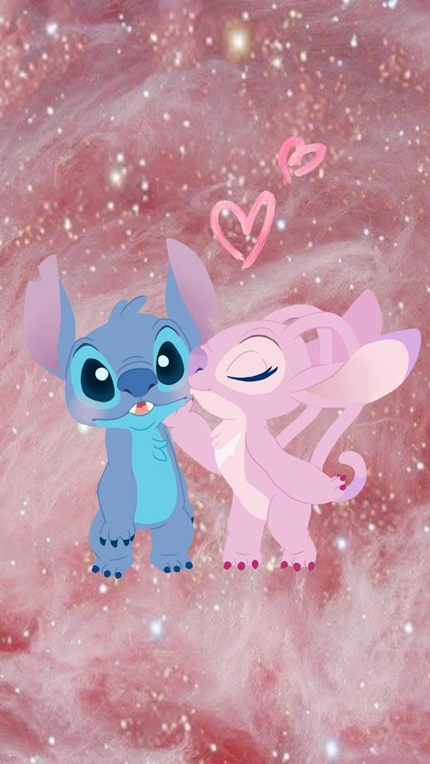 Stitch And Angel Wallpaper  NawPic