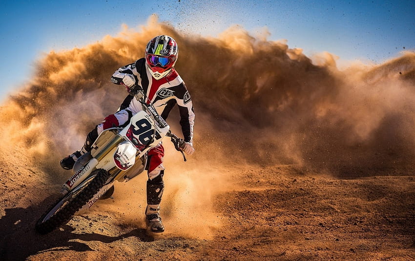 Motocross Racing - Dirt Bike Background - - teahub.io papel de parede HD