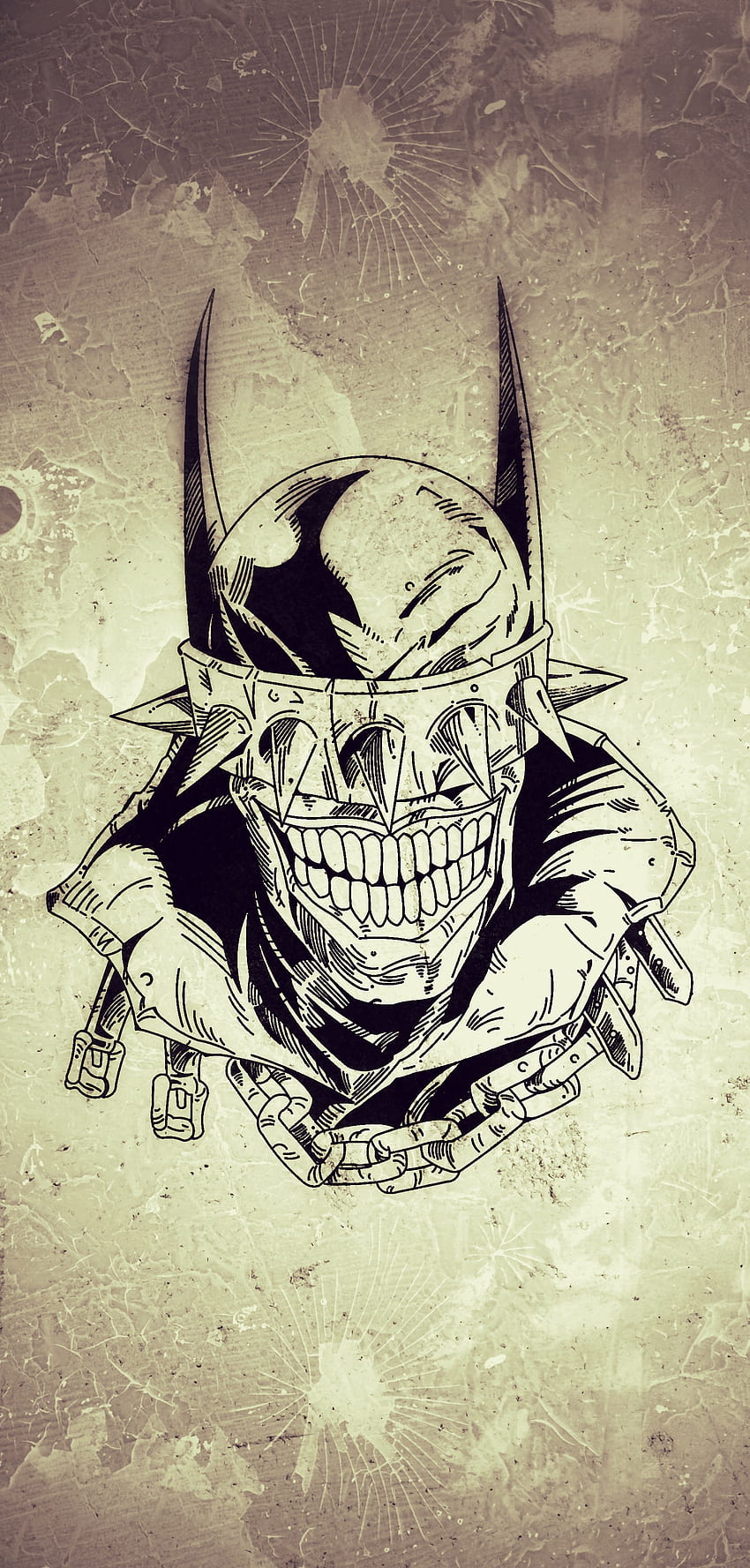 Batman Who Laughs, batman, dc, joker, HD phone wallpaper