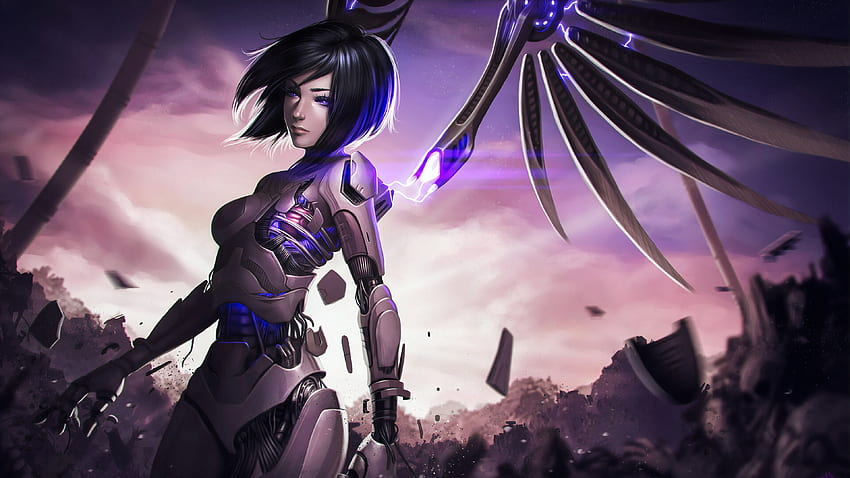 The Alita Battle Angel Art HD wallpaper | Pxfuel