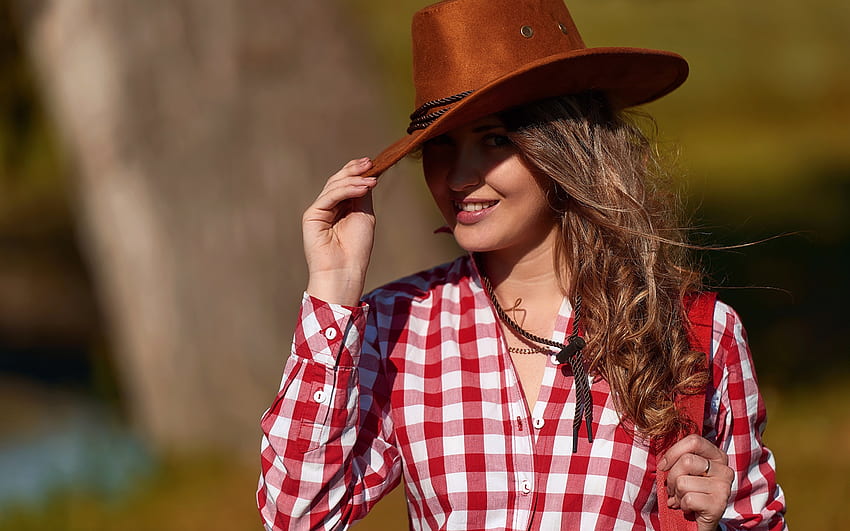 Formale Cowgirl, Modelle, Cappelli, Formale, Persone, Cowgirl, Femmina Sfondo HD