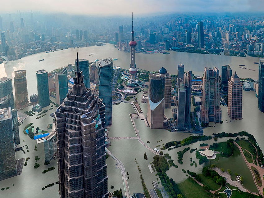 Goldman Sachs Raporu Tokyo, Şangay ve Mumbai'yi İklim Krizine Hazırlanmaları İçin Uyardı HD duvar kağıdı