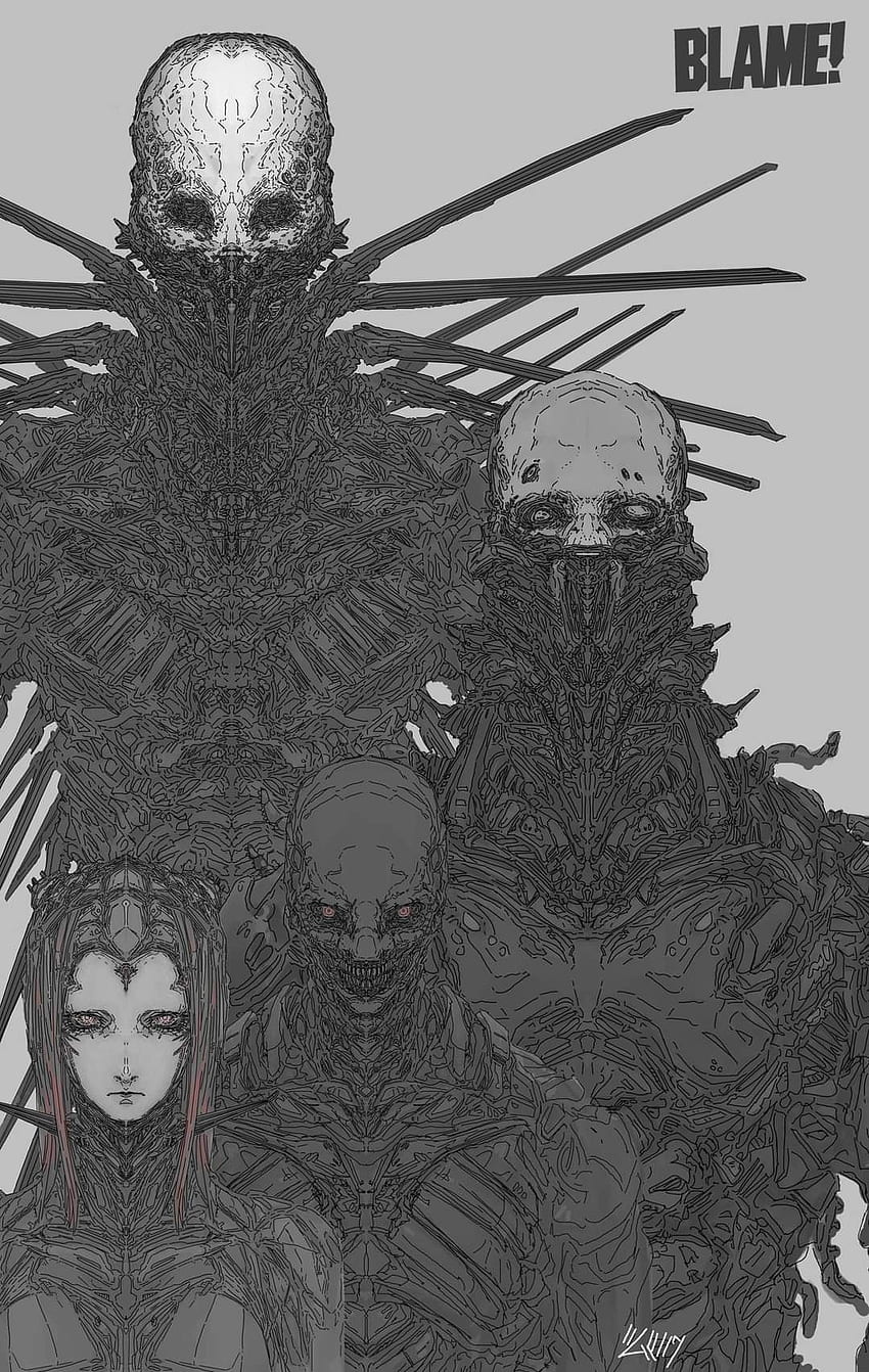 Schuld, Cyberpunk, Anime HD-Handy-Hintergrundbild