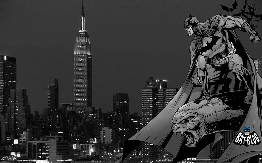 Votre collection de jouets numéro 1 Source : BATMAN IN GOTHAM CITY - Arrière-plan, Gotham City Skyline Fond d'écran HD