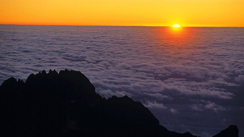 Mount, Kilimanjaro, Cool Nature , Amazing Landscape HD wallpaper