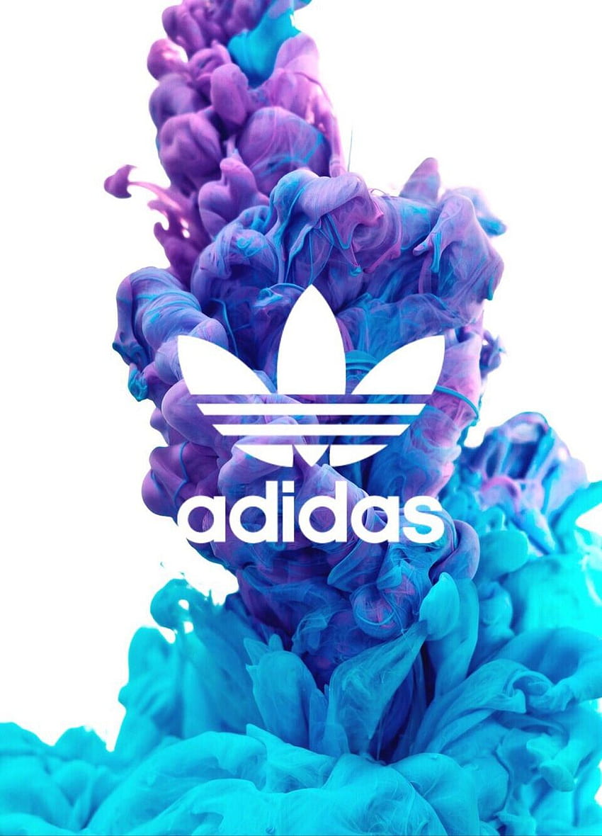 Vendas instantâneas do logotipo colorido da Adidas, 57% de desconto Papel de parede de celular HD