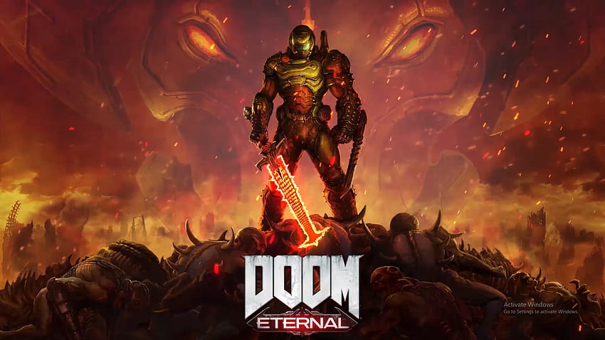 Doom Eternal ถ่ายทอดสดจากกิจกรรม Livestream : LivingBackground วอลล์เปเปอร์ HD