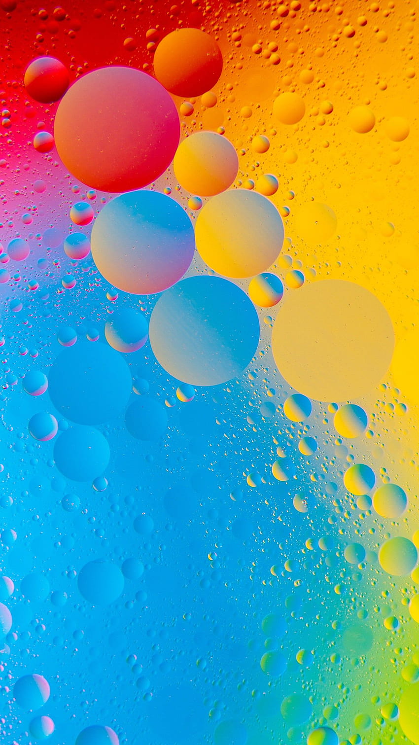 Colorful Bubbles, Colors HD phone wallpaper