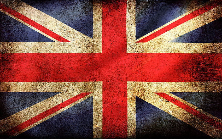 イギリスの旗、古い旗 高画質の壁紙