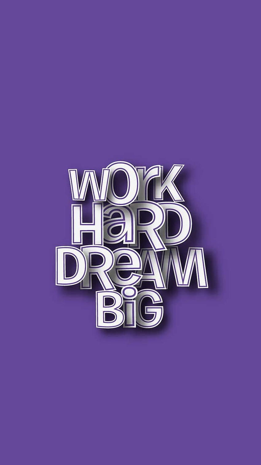 Modern Material Design and Abstract Background in High Resolution. quotes, Mobile , iphone quotes, Work Hard Dream Big HD phone wallpaper
