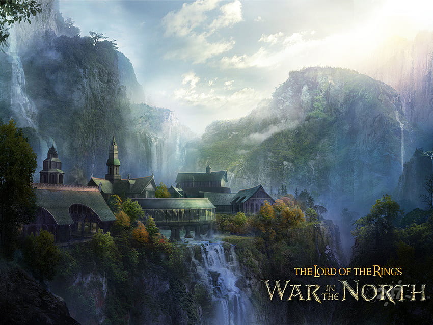 señor de los anillos: guerra del norte, juego, cielo, señor de los anillos guerra del norte, agua fondo de pantalla