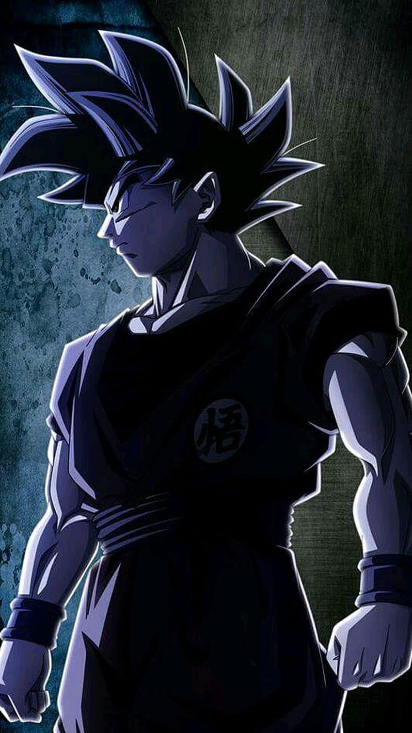 Desenho preto e branco do personagem de anime Goku 2K baixar papel de parede