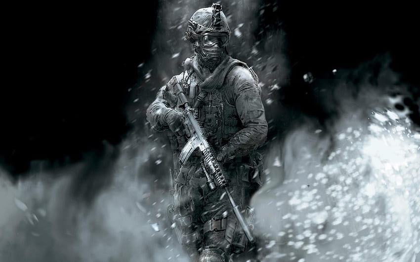call of duty: ghosts the ghost soldier и, Cod Soldier HD тапет