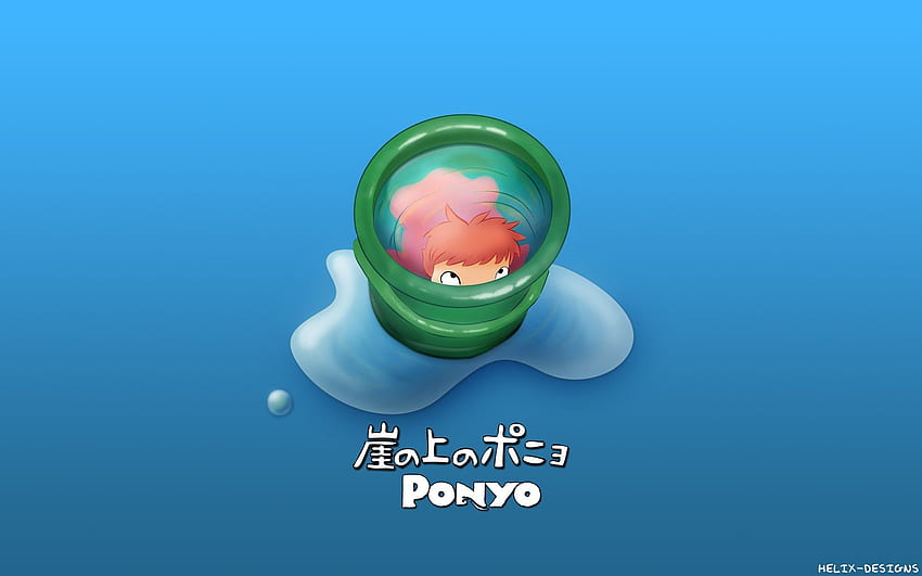 ponyo , background, Ponyo Movie HD wallpaper