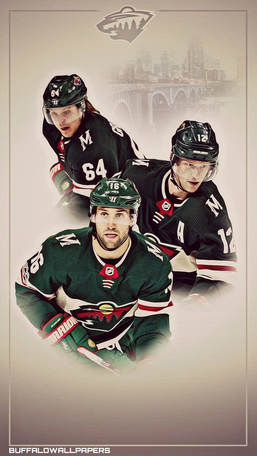 Minnesota Wild (NHL) iPhone 6/7/8 Home Screen Christmas Ug…