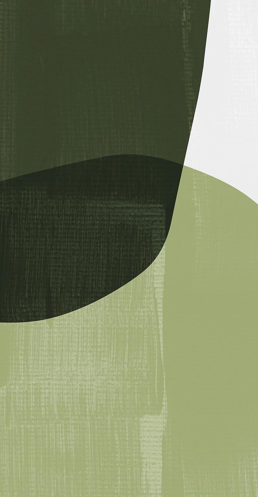 Conjunto de estampados geométricos, arte verde oscuro, verde moderno fondo de pantalla del teléfono