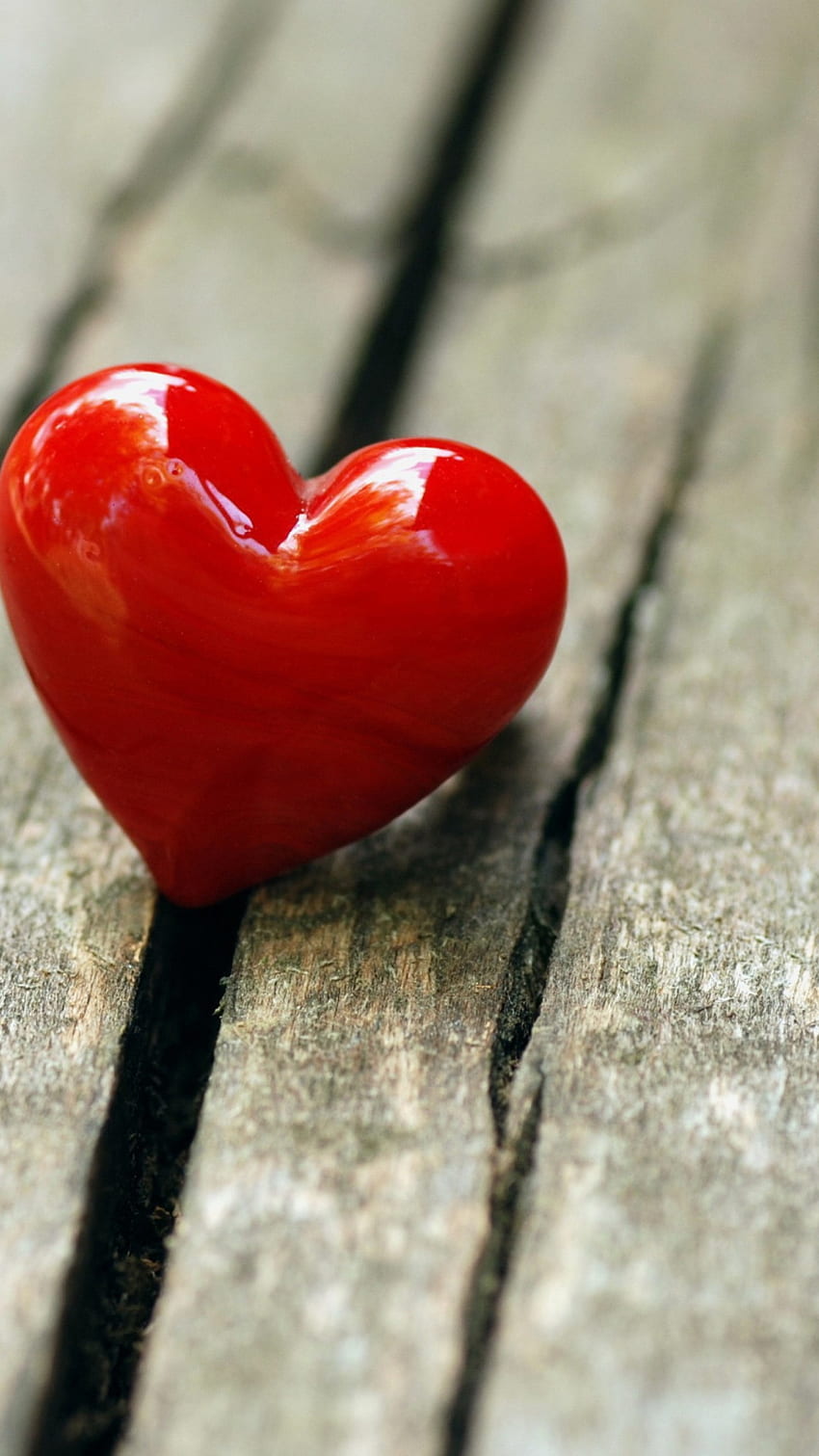 Coração vermelho, coração de amor, coração de amor vermelho Papel de parede de celular HD