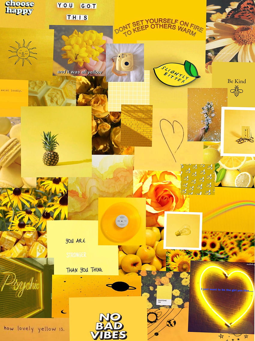 Yellow Aesthetic Girls, Orange Aesthetic Girl HD phone wallpaper | Pxfuel
