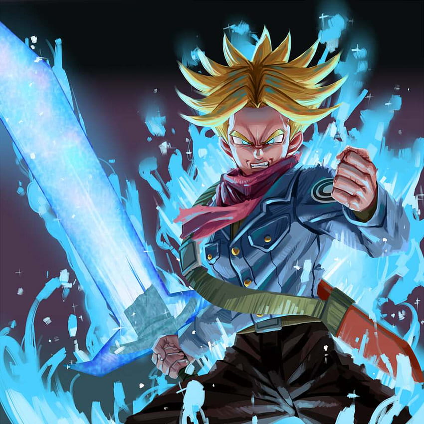 Wallpaper Phone - Trunks Full HD  Personagens de anime, Dragon