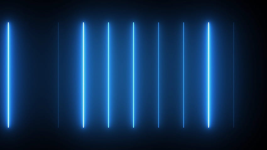 音乐 参考, Blue Neon Lights 高画質の壁紙