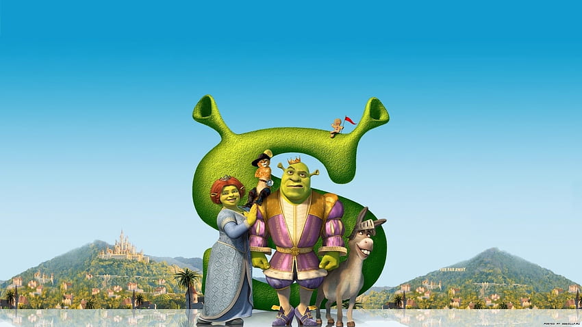 Dessin animé, Shrek Fond d'écran HD