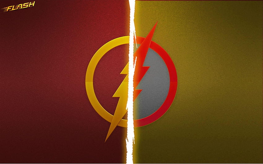 The Flash Symbol, Arrow Flash Logo HD wallpaper