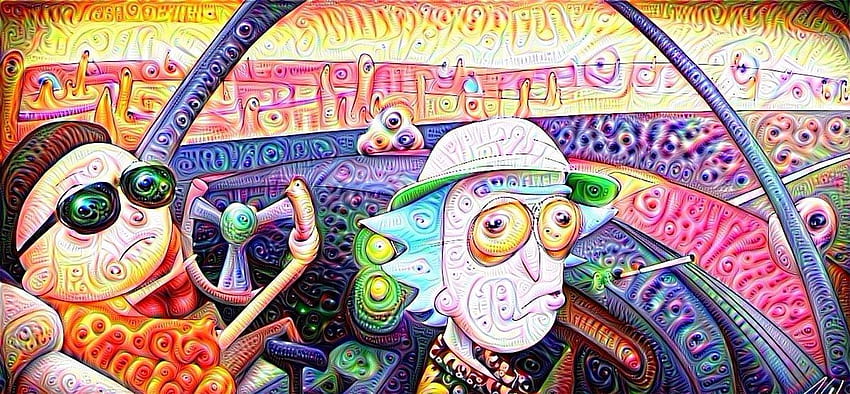 Trippy 4K Rick and Morty Wallpaper Background 63920 5000x3000px