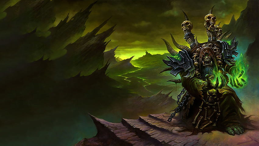 World of Warcraft - Gul Dan HD-Hintergrundbild