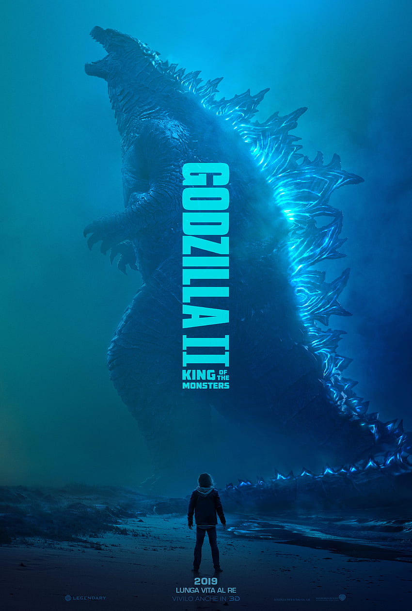 Godzilla: King of the Monsters (2019), Blue Godzilla HD phone wallpaper |  Pxfuel