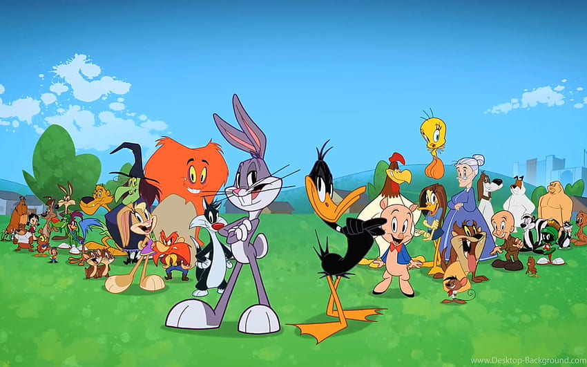 Looney Tunes фон за компютър. Looney Tunes Коледа, Looney Tunes Валентин и сезонен Looney Tunes, Looney Tunes баскетбол HD тапет