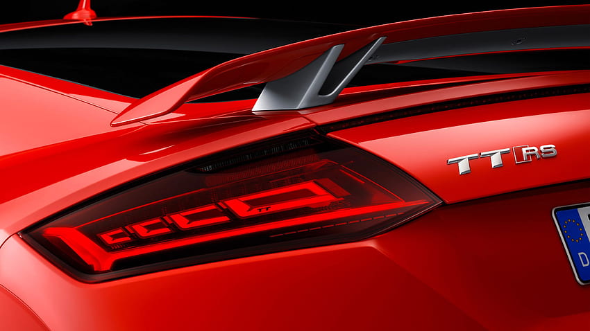 Luces LED traseras Audi TT RS. coche, luces traseras fondo de pantalla