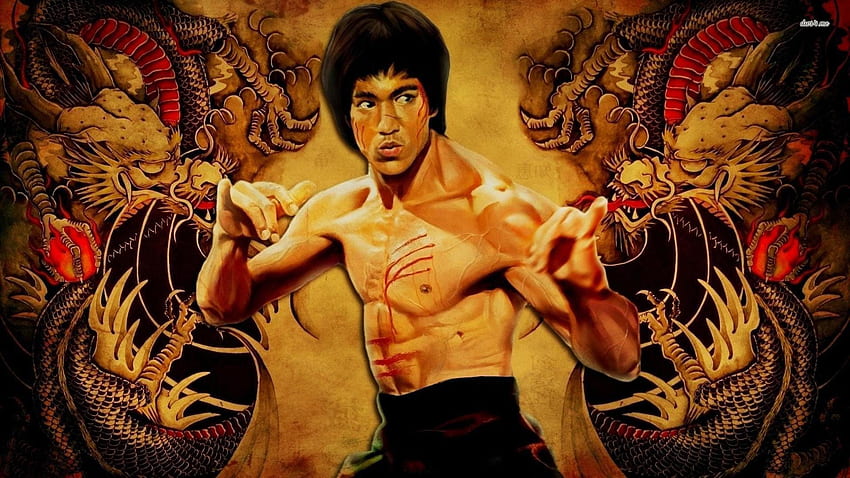 Zendha: Bruce Lee, Bruce Lee Full HD wallpaper