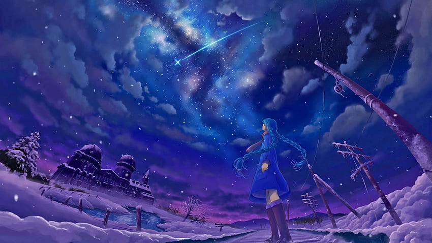 Fantasy, manga, star, magic, anime, girl , Anime Wizard HD wallpaper ...