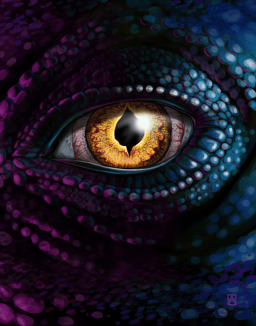 Dragon Eye, Green Dragon Eye HD phone wallpaper