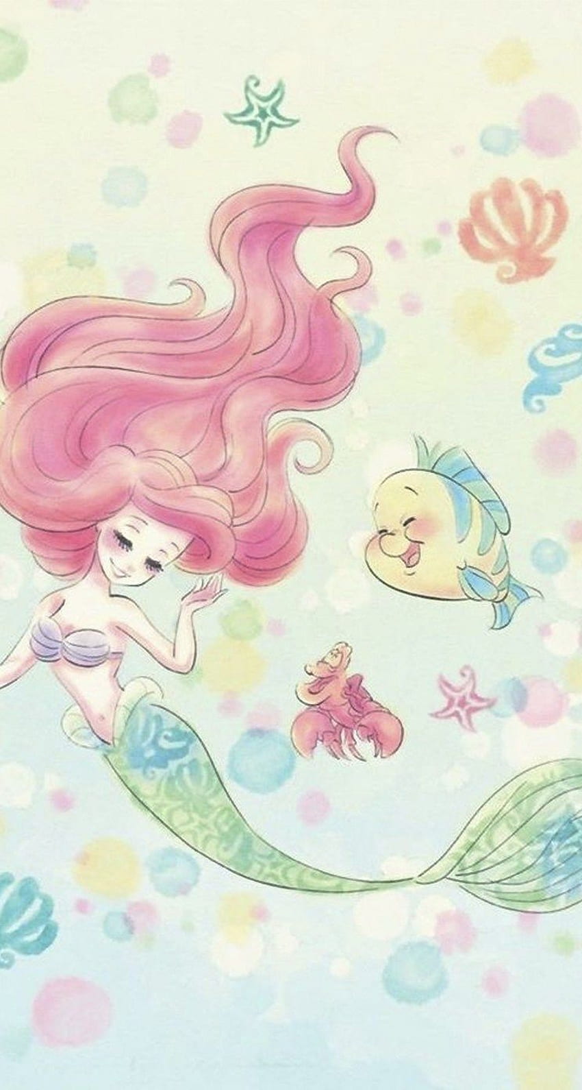iPhone Disney Little Mermaid, The Little Mermaid HD phone wallpaper