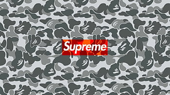 Supreme logo, supreme, nature, landscape HD wallpaper