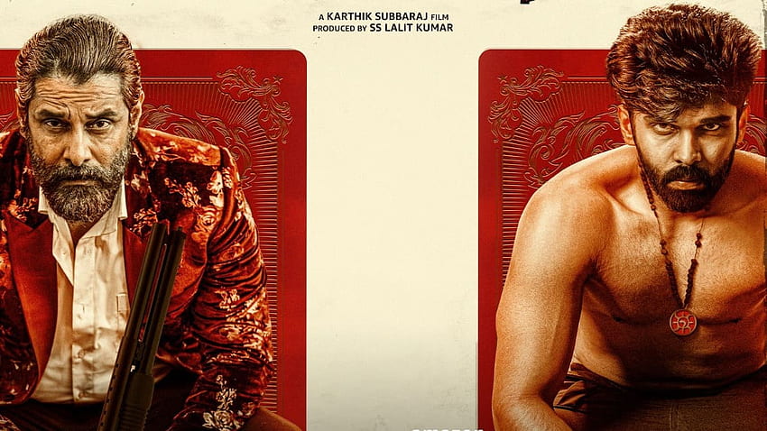 Critique du film Mahaan: Une saga captivante de gangsters dans laquelle Vikram et Dhruv sortent du parc Fond d'écran HD