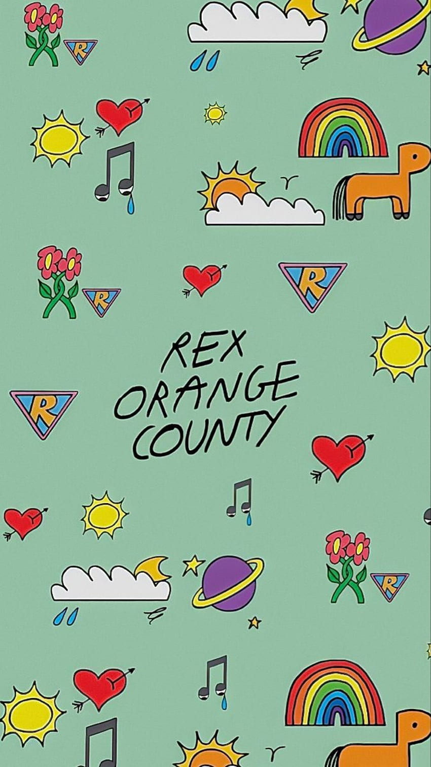 rex orange county, Orange Country HD phone wallpaper