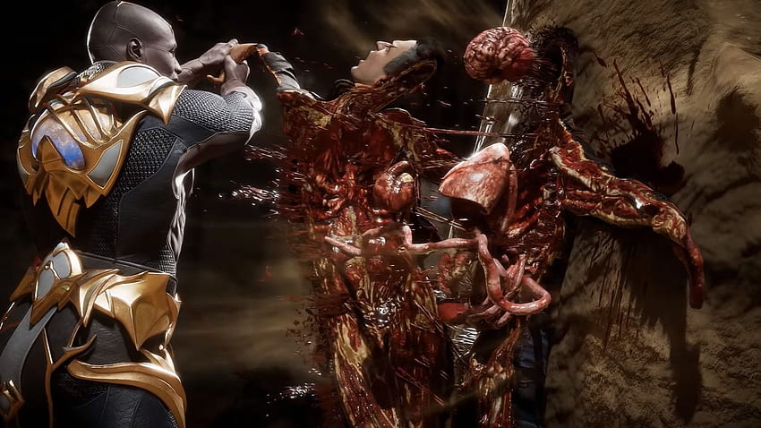 Mortal Kombat 11'in geliştiricileri çok acımasız teşhis edildi, Mortal Kombat Fatality HD duvar kağıdı