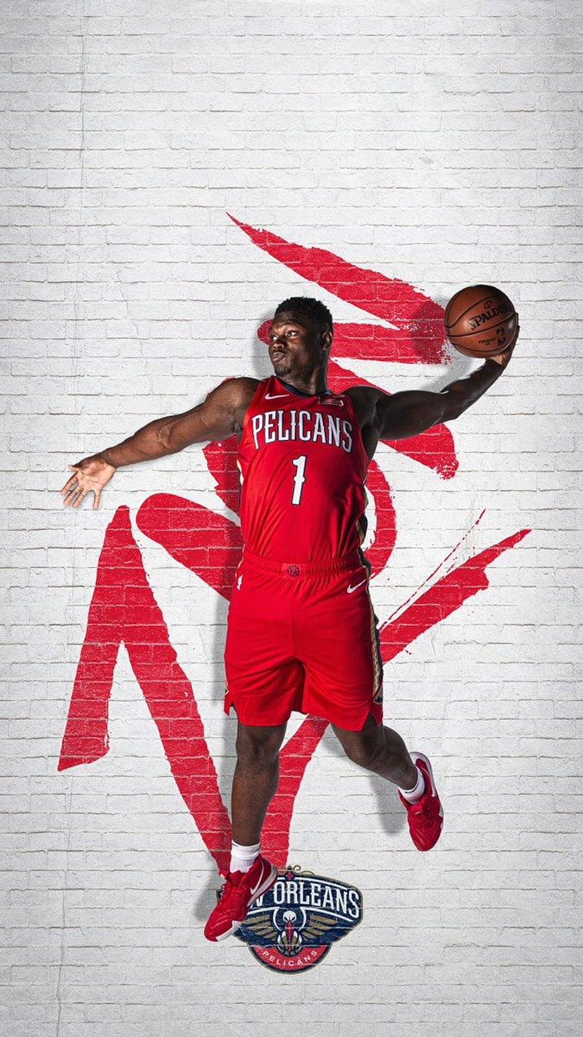 Zion Williamson New Orleans Pelicans HD phone wallpaper