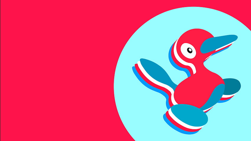 Porygon 2 by me, please tell me I'm not the only one who thinks this pokémon looks like candy: pokemon HD wallpaper