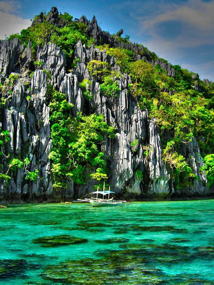 El Nido, Palawan, Filipinas fondo de pantalla del teléfono